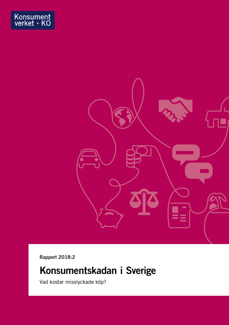 Konsumentverkets rapport ''Konsumentskadan i Sverige''