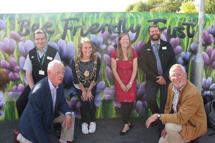 Falmer station mural