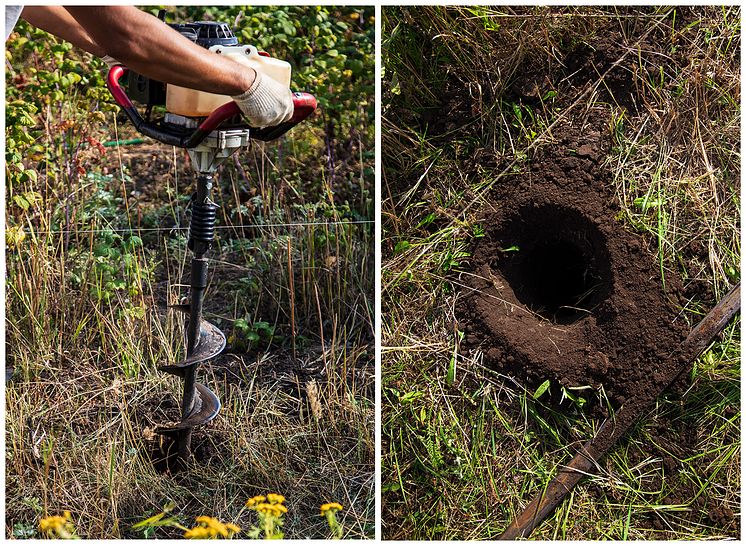 Radonova, radon measuring in soil