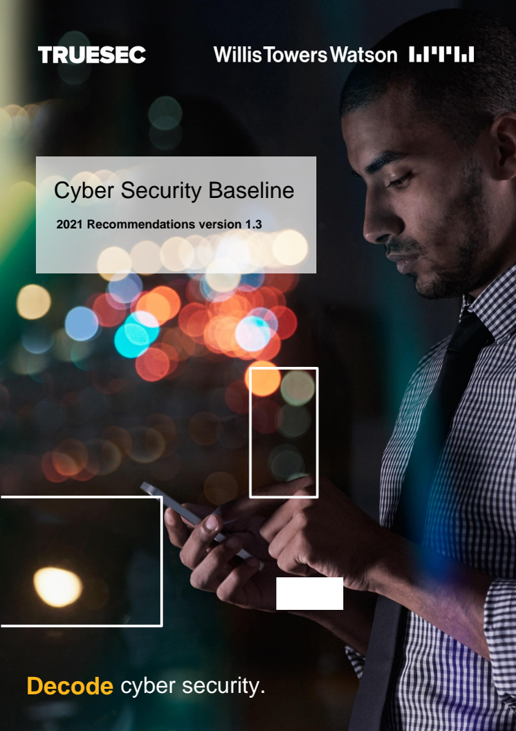 Cyber Security Baseline - 2021 Recommendations