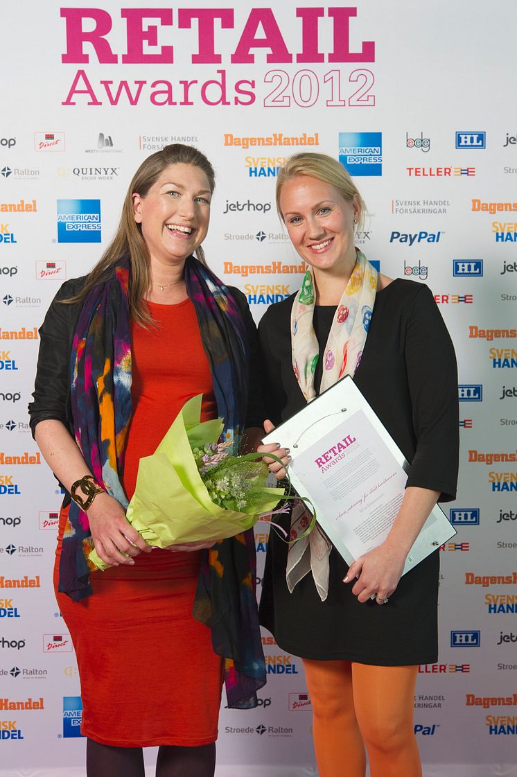 Vinnare Årets satsning för ökad kundservice, Retail Awards 2012, M by Mekonomen