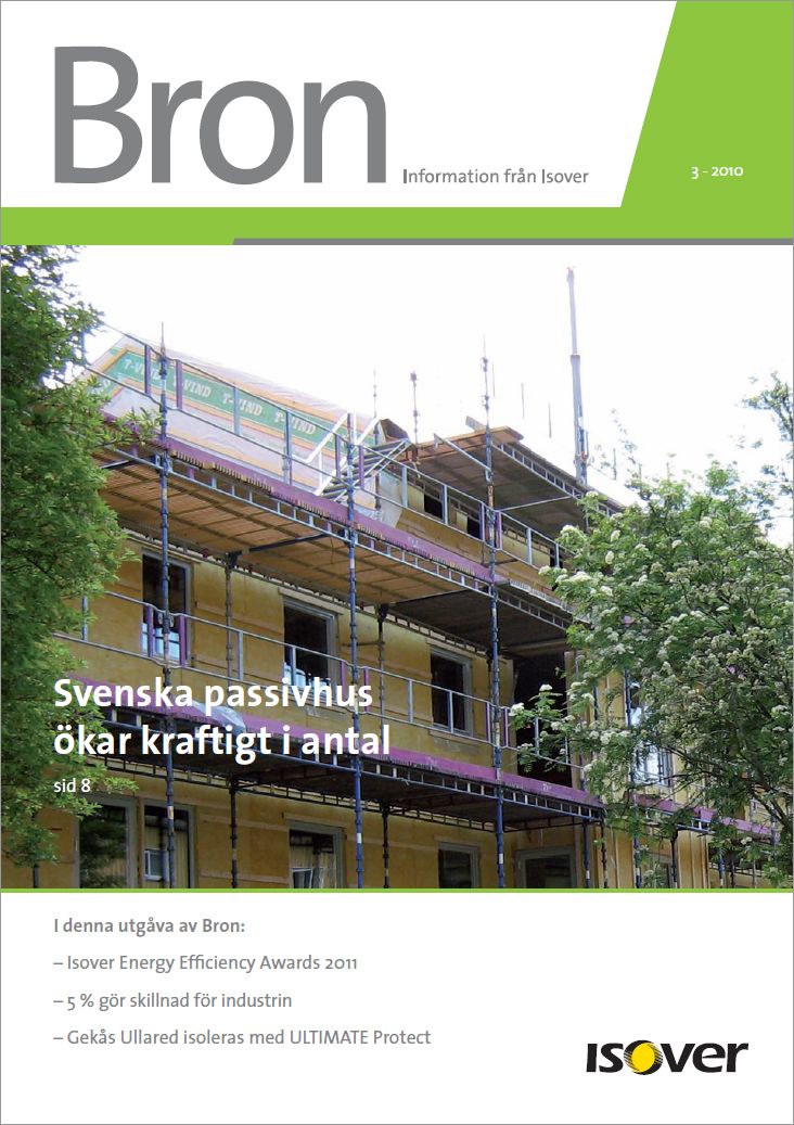 Isovers kundtidning Bron - nr 3 2010