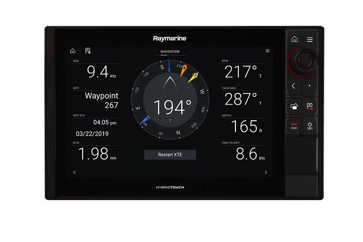 High res image - Raymarine - LH3.9 Navigation Dashboard