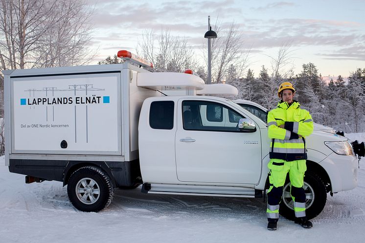 Lapplands Elnät ska elektrifiera den största vindkraftparken i Europa. 