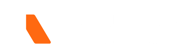 Adven Logotype Negative RGB