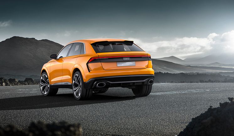 Audi Q8 sport concept (Krypton Orange)