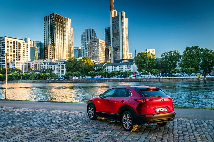 Mazda CX-30 i Soul Red Crystal