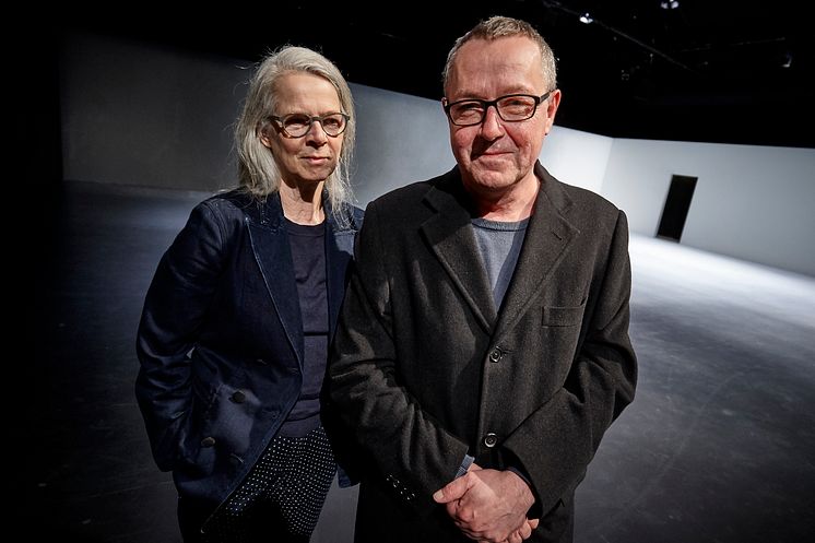 Bildtext: Ganneviksstipendiet 2019 för teater går till Staffan Valdemar Holm och Bente Lykke Møller