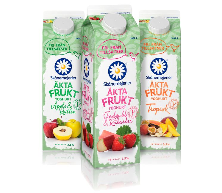 Äkta Frukt Yoghurt 