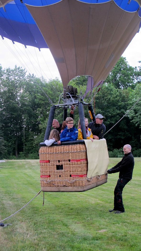 Ballonfahrt für Bärenherz-Familien: Kokopelli Ballooning macht es möglich