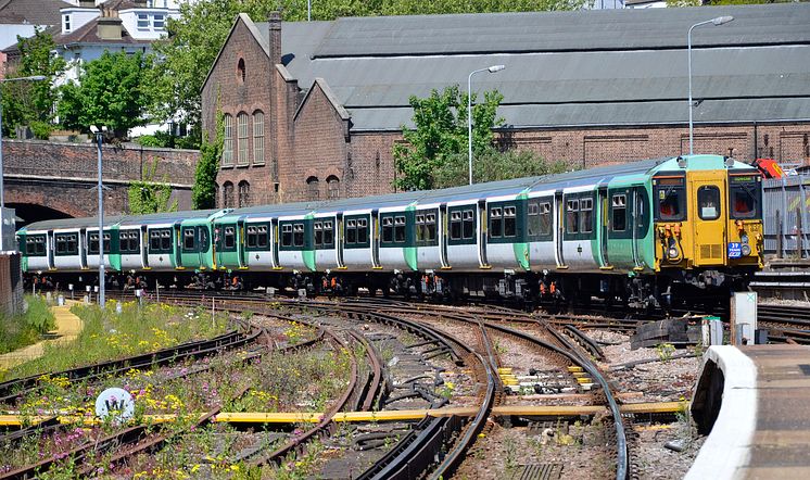 Southern's final 455 arriving at Brighton