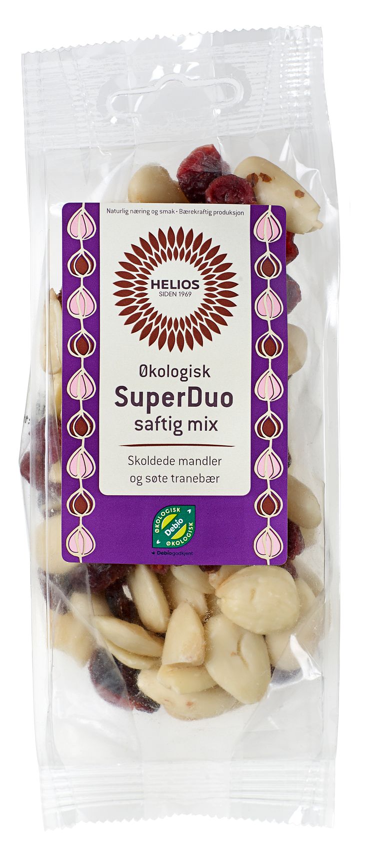 Helios super-duo nøttemix økologisk 100 g