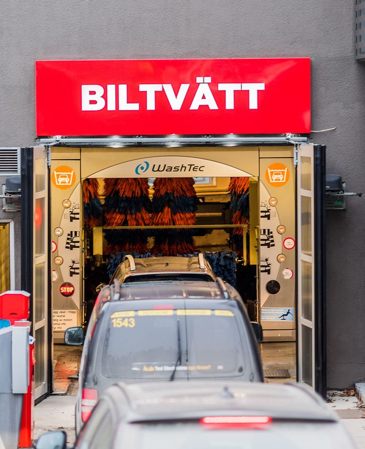 Circle K biltvätt