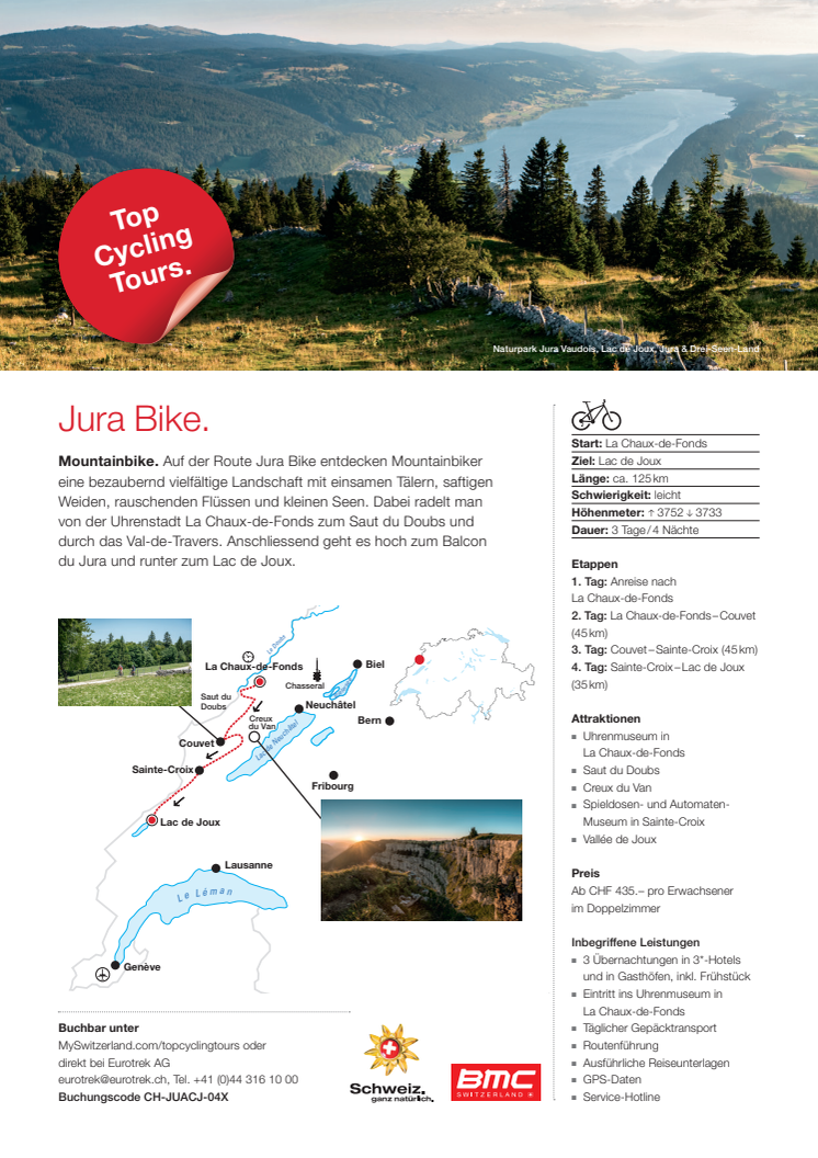 Fact Sheet Top Cycling Tour Jura