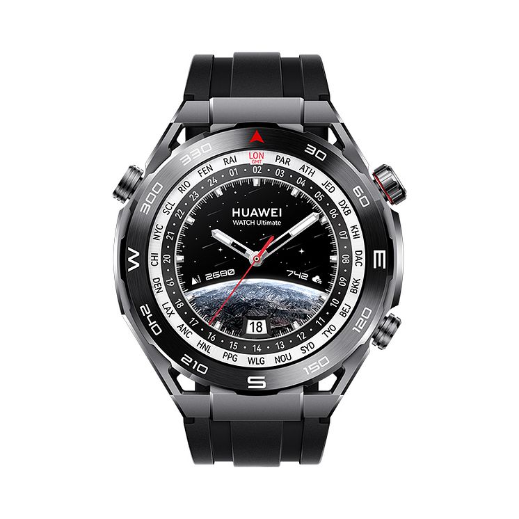 Huawei Watch Ultimate_Black_Front