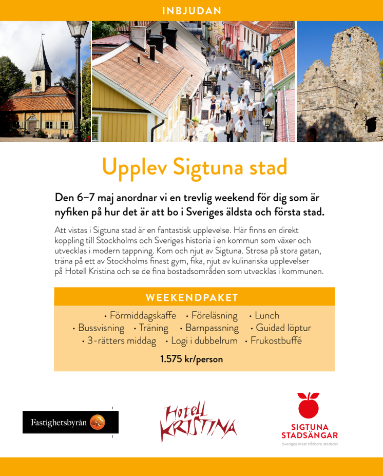 Provbo Sigtuna stad 6-7 maj!