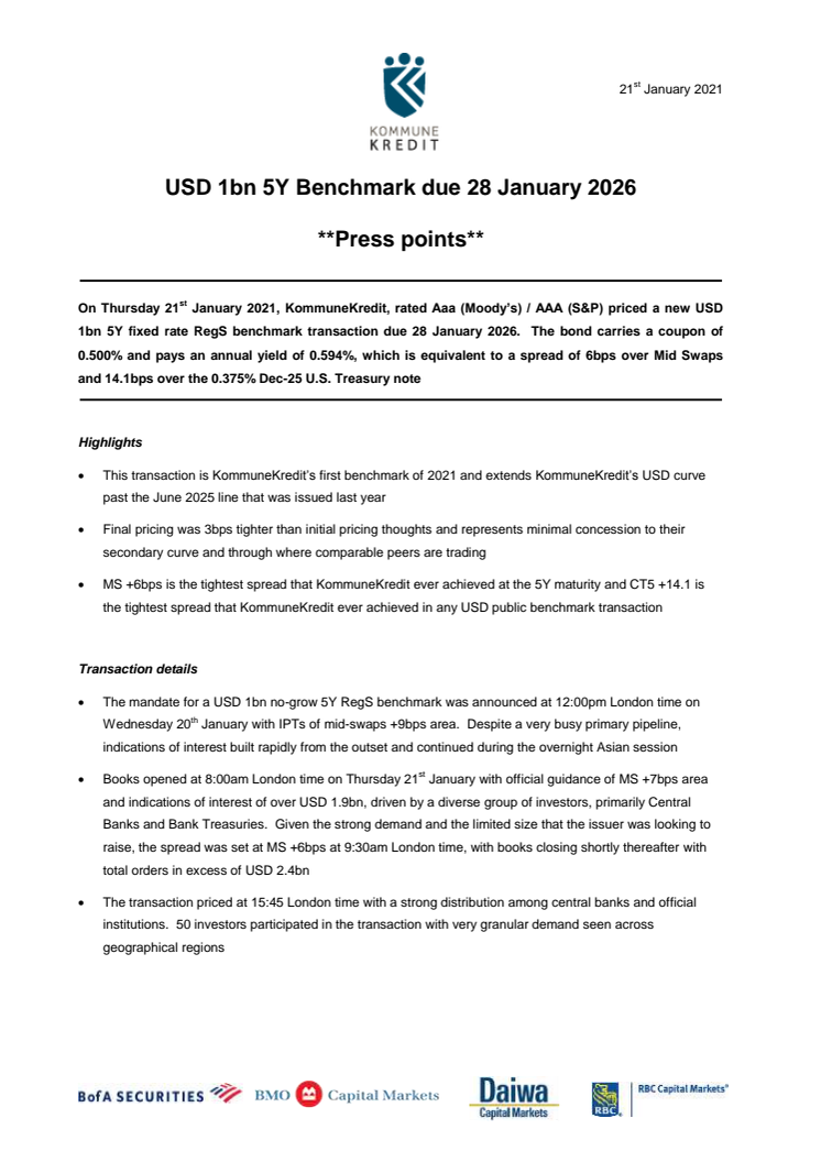 Press Points 5Y_January 2021