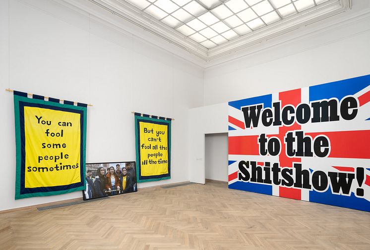 Jeremy Deller,You can fool some people sometimes, 2019. But you can’t fool all the people all the time, 2019. Putin’s Happy, 2019. Untitled, 2019