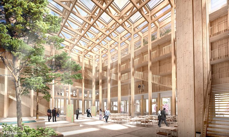 FOJAB Arkitekter och Wihlborgs vinner tävlingen om Science Village Scandinavia i Lund