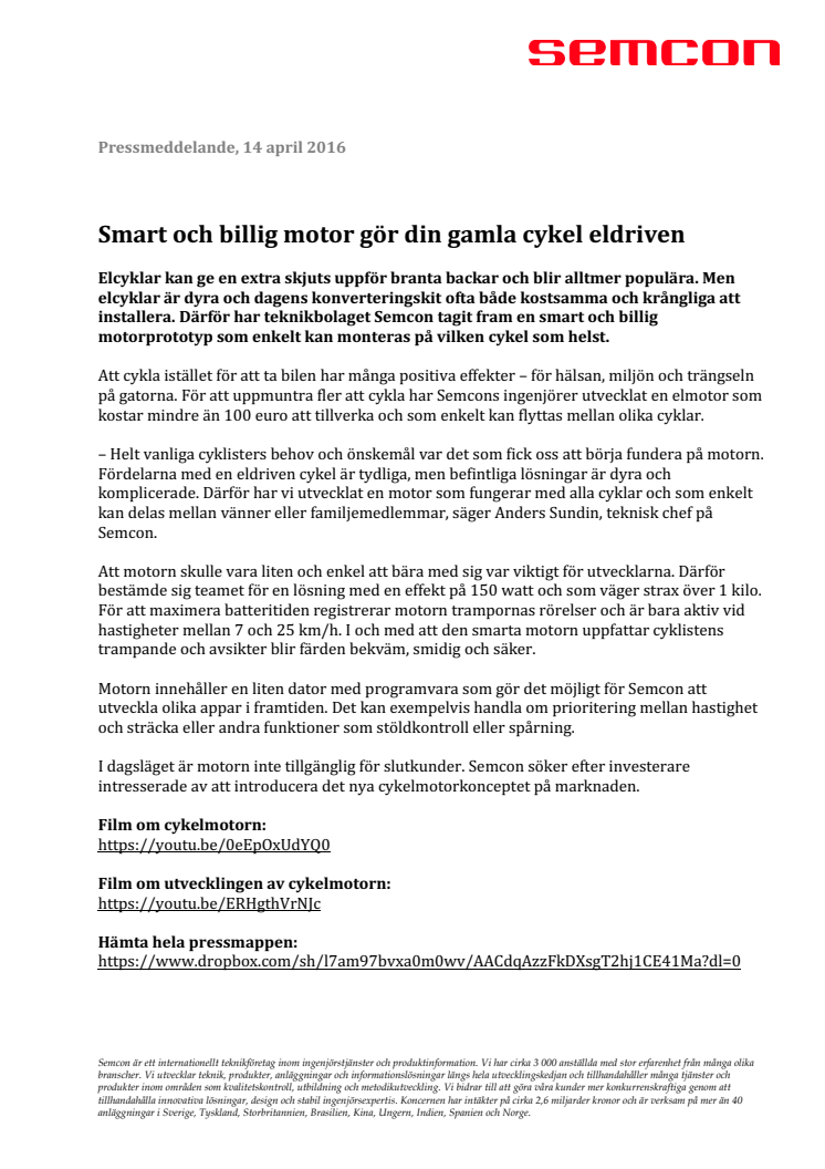 Smart och billig motor gör din gamla cykel eldriven