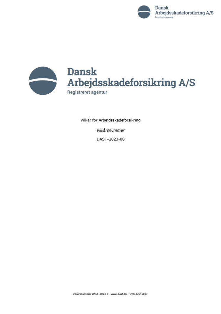 DASF Arbejdsskadeforsikring - Vilkår.pdf