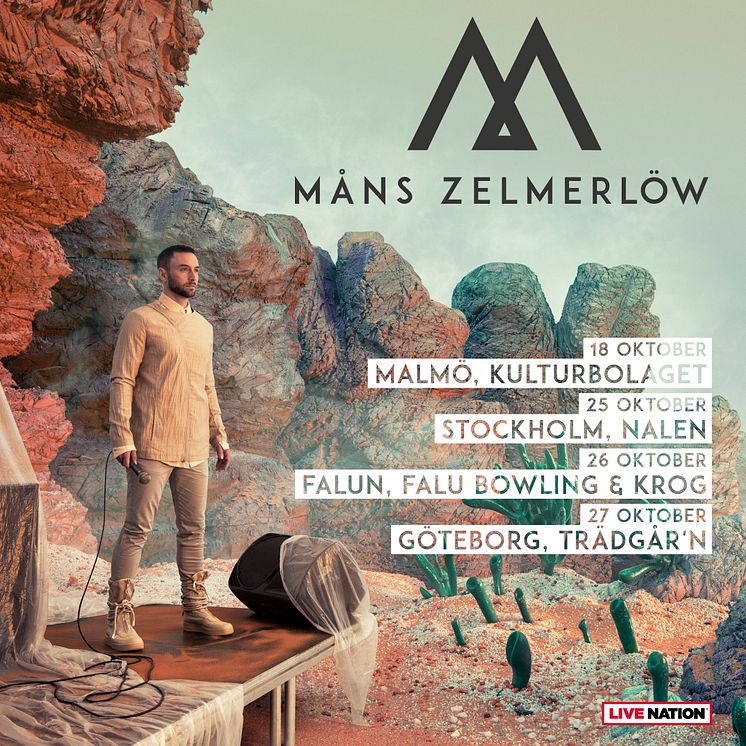 Måns Zelmerlöw tour 