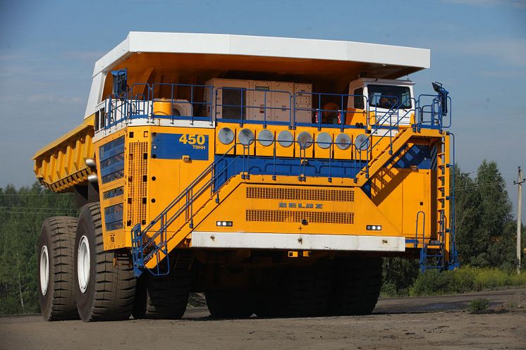 9de plaats: BelAZ 75710