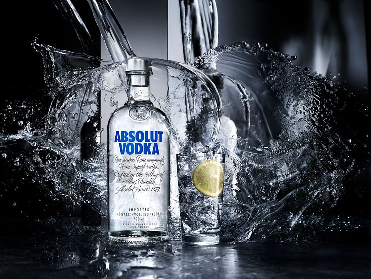 Ny Absolut flaskedesign - drinkbilde