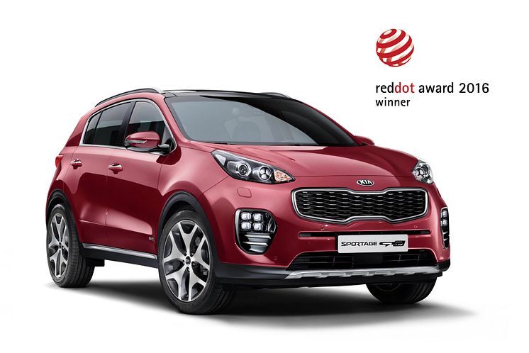 Red Dot designpris till nya Kia Sportage