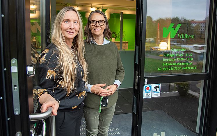 Mirja Eriksson Primo och Catrin Bernsro_Willhems områdeskontor_1000