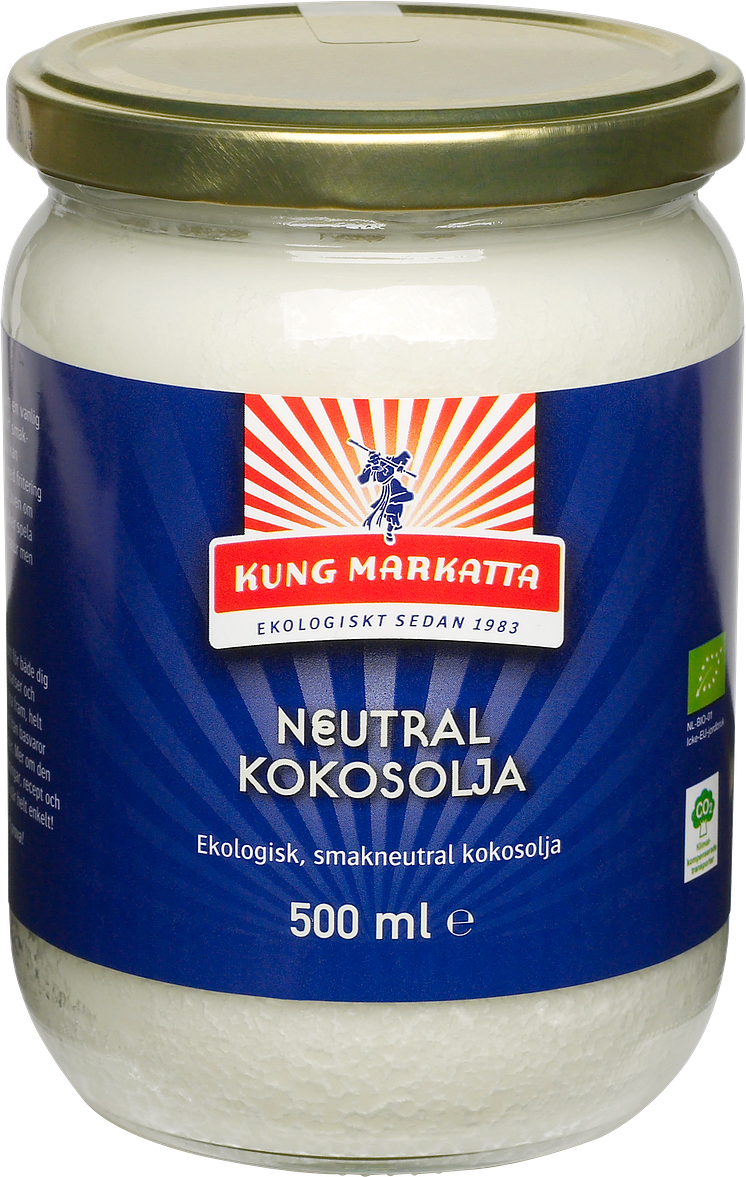 Kung Markatta Ekologisk Neutral kokosolja 500 ml