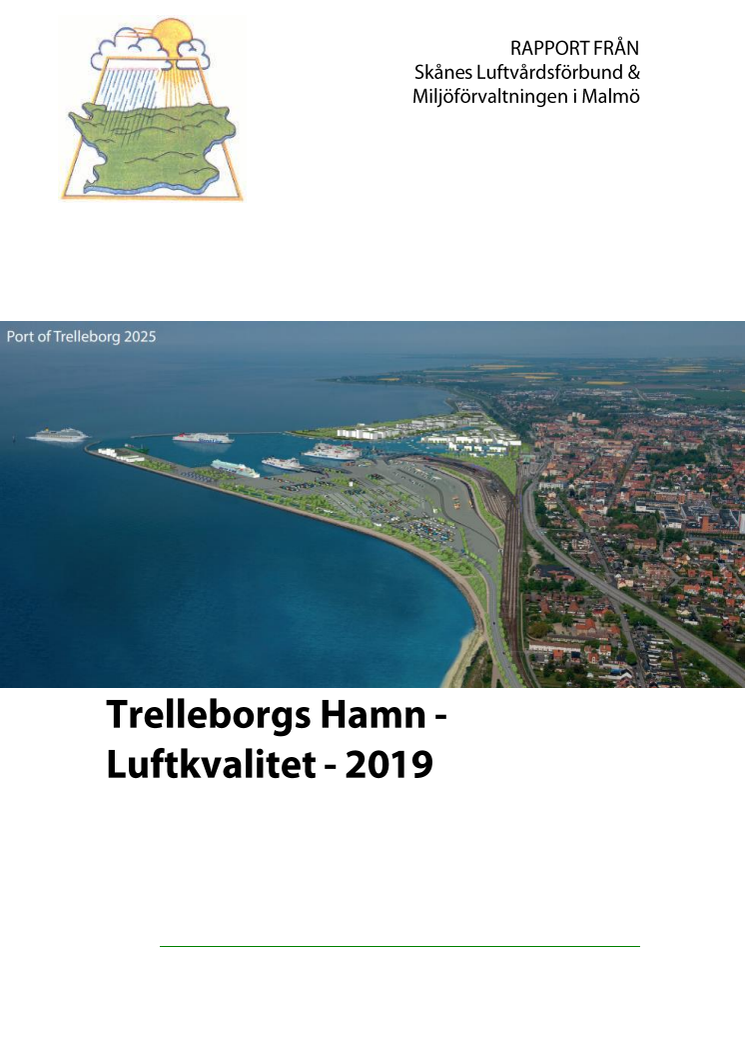 Frisk luft i Trelleborg enligt ny luftrapport