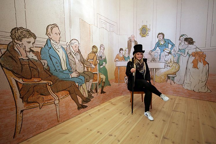 Mendelssohn-Haus: Ausstellung "Und wo ist Fanny?" - Tableau Vivant