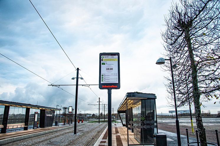 Spårvagnshållplats Brunnshögstorget