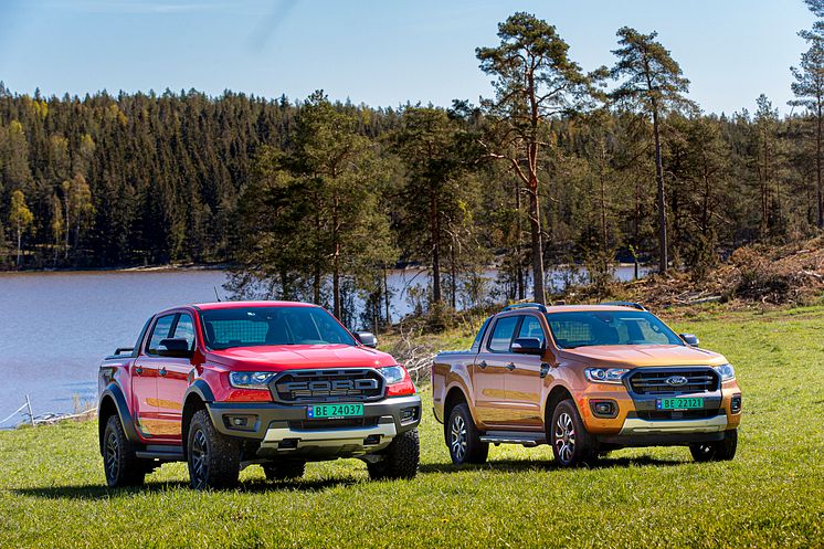 Ford Ranger Mest solgte pickup 2020