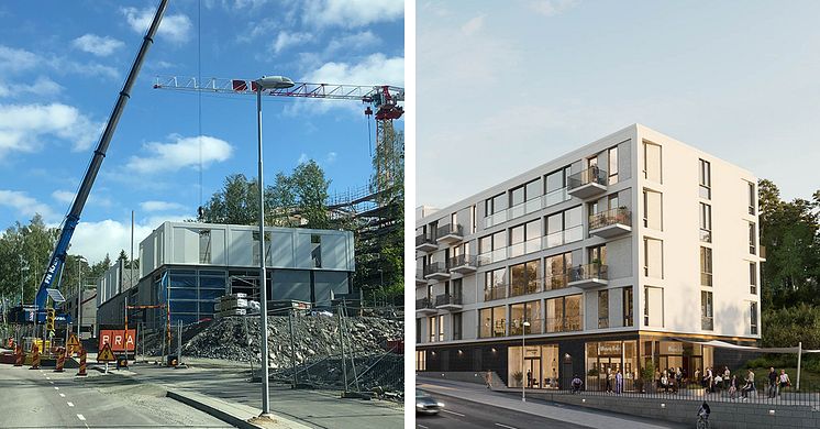Sisjödal, äldreboende, Sisjön, gestaltning