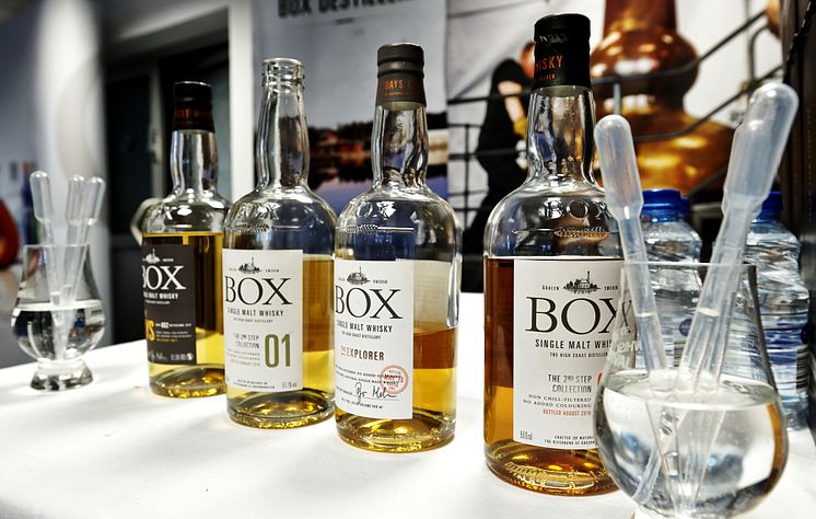 Scandlines Whisky & Festival im BorderShop Puttgarden