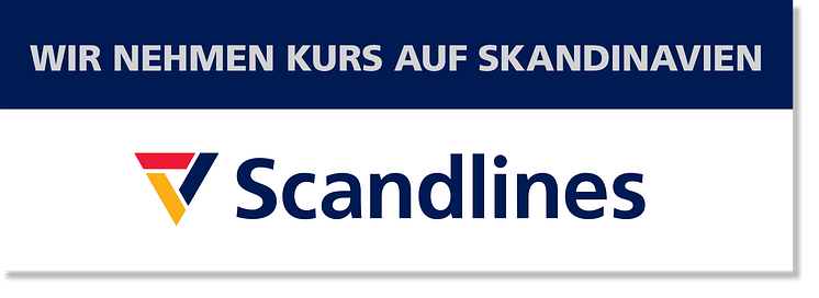 Scandlines - Wir nehmen Kurs auf Skandinavien - Logo