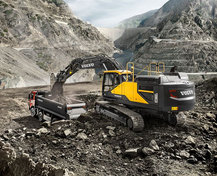 Volvo EC380E grävmaskin