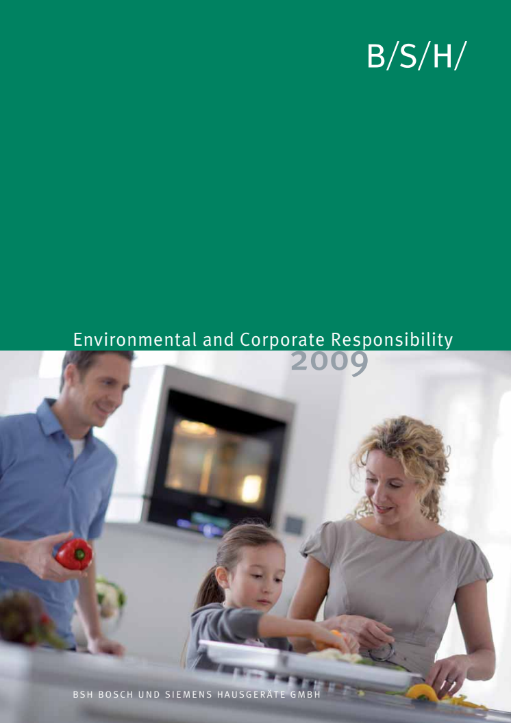 BSH Sustainability Report 2009