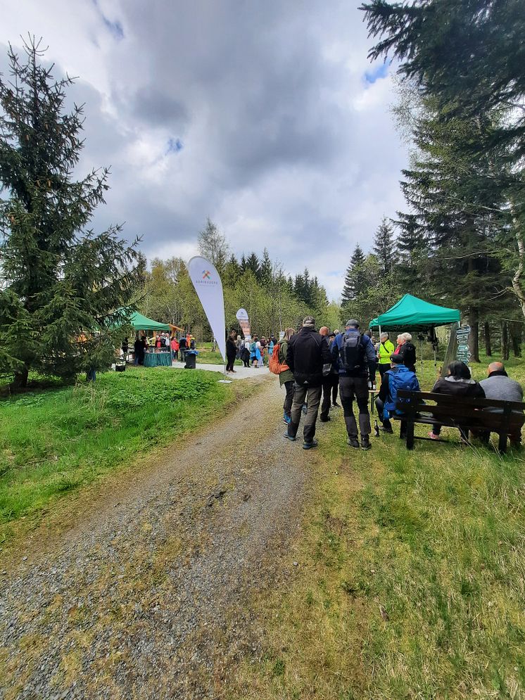 Wanderfest zur Einweihung des Freiberger Rastplatzes in Jöhstadt_Foto TVE