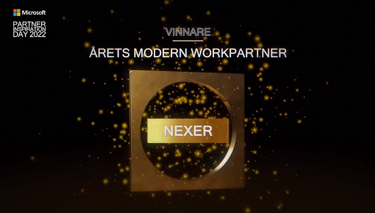 Vinnare Msft Partner of the year_Modern Work