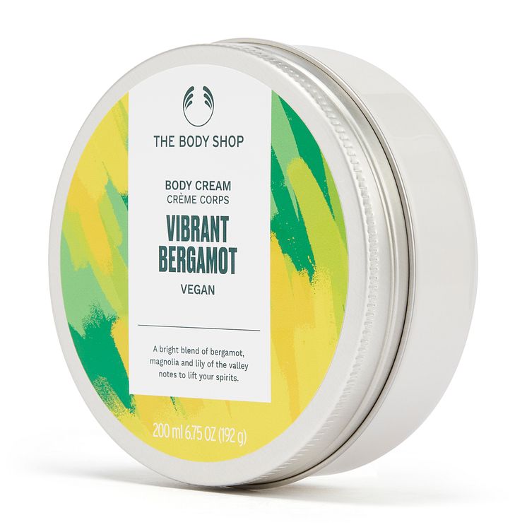 Vibrant Begramot Body Cream