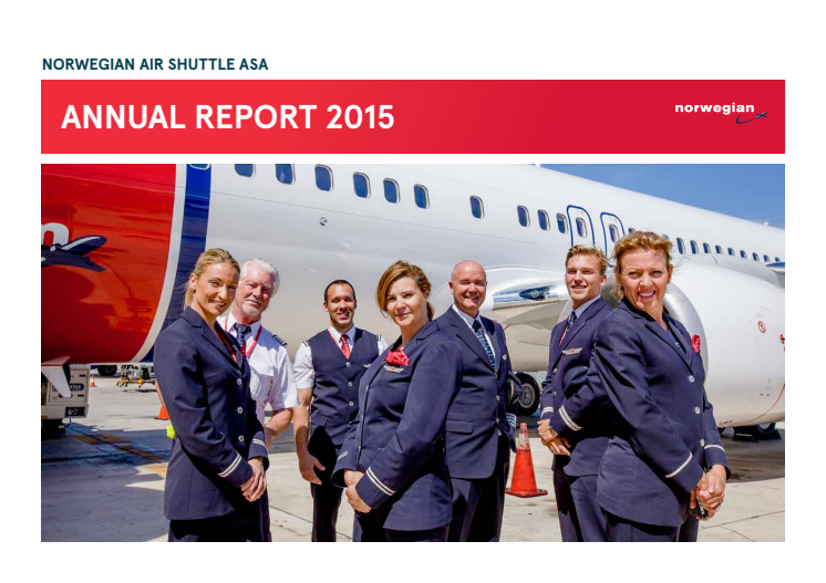 Norwegian's annual report for 2015