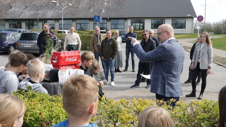 Indvielse af ladestander ved Suldrup Skole