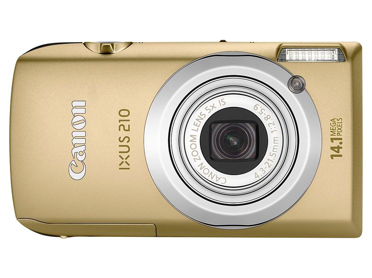 Ixus 210 Gold Front