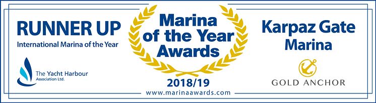 Logo - Karpaz Gate Marina - TYHA International Marina of the Year Runner-Up 2018/19