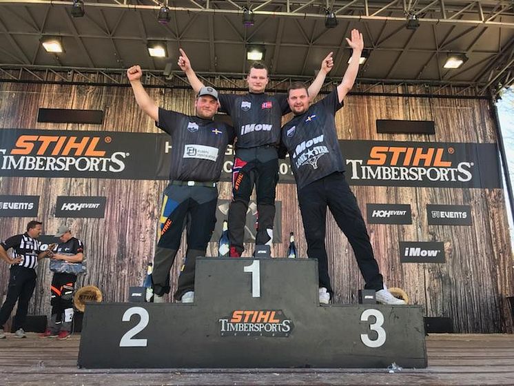 STIHL Timbersports_prispall_SM-veckan