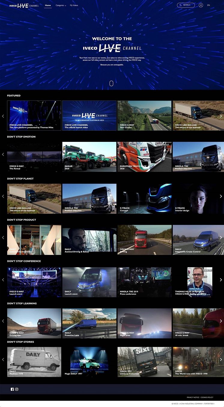 IVECO Live Channel