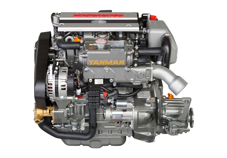 Hi-res image - YANMAR - YANMAR 3JH40 inboard engine